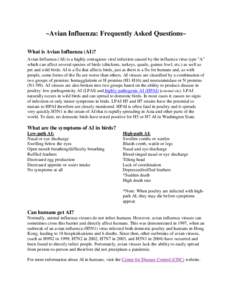 Health / Animal virology / Medicine / Avian influenza / Influenza / Orthomyxoviridae / Transmission and infection of H5N1 / H5N1 genetic structure / Epidemiology / Influenza A virus subtype H5N1 / Veterinary medicine