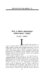 Education / School segregation in the United States / National Assessment of Educational Progress / United States Department of Education / Segregation / Achievement gap in the United States / Desegregation / Education in the United States / Brown v. Board of Education / Racial achievement gap in the United States