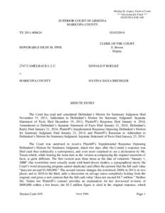 Motion / Summary judgment / Pando v. Fernandez