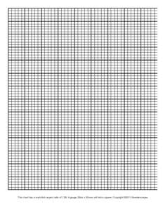 This chart has a row/stitch aspect ratio ofA gauge 25sts x 32rows will knit a square. Copyright ©2011 Sweaterscapes   