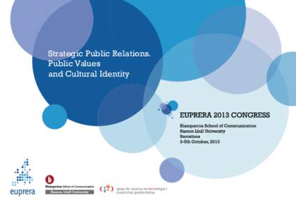 Strategic Public Relations. Public Values and Cultural Identity 2