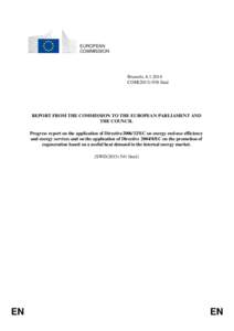 EUROPEAN COMMISSION Brussels, [removed]COM[removed]final