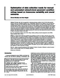 Concrete / Computational neuroscience / Highways / Road / Neural network / Artificial neural network / Asphalt concrete / Spall / Traffic / Transport / Land transport / Road transport