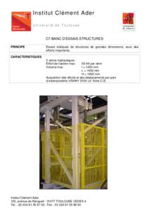 C7-BANC D’ESSAIS STRUCTURES