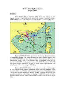Atmospheric sciences / Pacific typhoon season / Typhoon Prapiroon / Typhoon Chanchu / Tropical cyclone / Taipa / Typhoons / Meteorology / Pacific Ocean