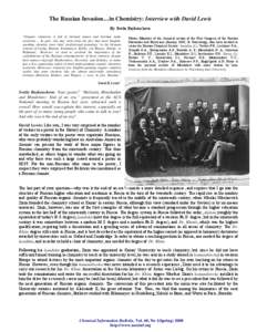 Vladimir Markovnikov / Alexander Butlerov / Dmitri Mendeleev / Julius Lothar Meyer / Chemist / Kazan (Volga region) Federal University / William Odling / Alexander Mikhaylovich Zaytsev / Saint Petersburg State University Department of Chemistry / Science and technology in Russia / Chemistry / Nikolay Zinin