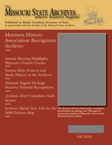 Mormonism and violence / Mormon War / Missouri Digital Heritage Initiative / Missouri / Lilburn Boggs / David Whitmer / Sterling Price / Latter Day Saint movement / Mormonism / Religious persecution