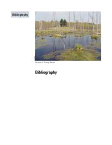 USFWS  Bibliography Stephen J. Young Marsh