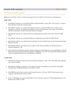 Mukesh Ambani / Economy of Maharashtra / Economy of Mumbai / Reliance Group / Reliance Industries / World Business Council for Sustainable Development / Gujarat / Economy of India / States and territories of India / India