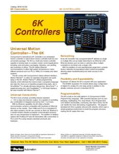 CatalogUSA  6K CONTROLLERS 6K Controllers