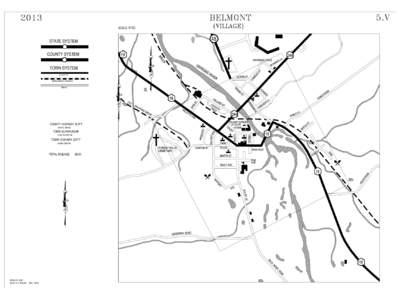 SCALE: NTSC  STATE SYSTEM COUNTY SYSTEM TOWN SYSTEM BLACKTOP