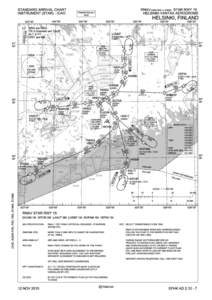 STANDARD ARRIVAL CHART INSTRUMENT (STAR) - ICAO RNAV (DME/DME or GNSS) STAR RWY 15 HELSINKI-VANTAA AERODROME