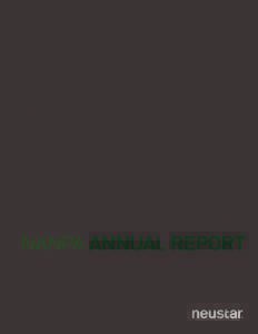 NANPA Annual Report  To stakeholders of the North American Numbering Plan Administration It is with great pleasure that Neustar, Inc. (“Neustar”) presents the 2010 North American Numbering Plan Administration (NANP