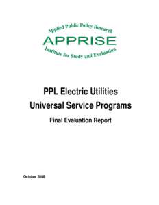 Microsoft Word - Final PPL USP Evaluation.doc