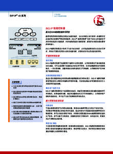 产品资料 BIG-IP链路控制器 BIP-IP® v9 系列  BIG-IP 链路控制器