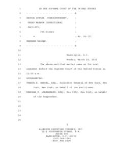 Preeta D. Bansal / Supreme Court of the United States / United States Constitution / Habeas corpus / State court / Appeal / Statute of limitations / Bansal / Day v. McDonough / Law / 104th United States Congress / Antiterrorism and Effective Death Penalty Act