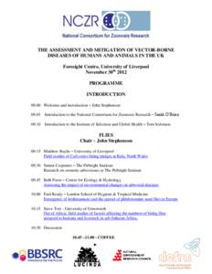 Simon Carpenter / Vector / Arbovirus / Mosquito / Culex / London School of Hygiene & Tropical Medicine / Tropical medicine / Tick-borne disease / Leishmania / Medicine / Biology / Health