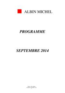 Microsoft WordProgramme septembre 2014