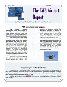 Volume 5, Issue 1  Spring 2015 The LWS Airport Report