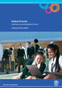 Global Schools - Creating successful global citizens - Consultation draft