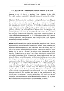 Hydrogenation / Hydrogen / Stereochemistry / Organic reactions / Coordination chemistry / Kinetic resolution / Transfer hydrogenation / BaylisHillman reaction / Ligand / Non-linear effects / Asymmetric hydrogenation / Max Planck Institute for Coal Research