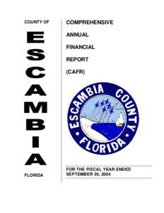 COUNTY OF  COMPREHENSIVE ANNUAL FINANCIAL REPORT