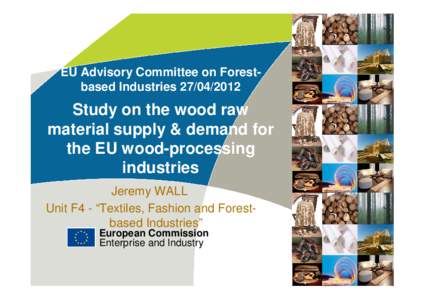 EU Advisory Committee on Forestbased Industries[removed]Study on the wood raw material supply & demand for the EU wood-processing industries