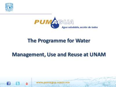 Environment / Environmental science / Water quality / Water supply / Sustainable development in an urban water supply network / Water management in Greater Mexico City / Water management / Water / Water pollution