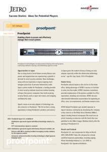 Success Stories: Proofpoint