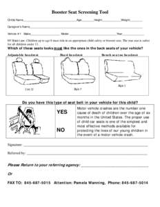 Microsoft Word - Booster Seat Screening ToolAC.doc