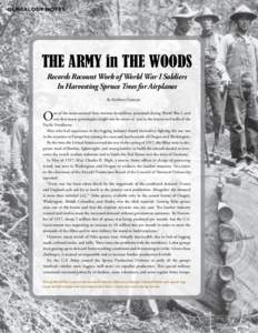 GENEALOGY NOTES THE ARMY in THE WOODS  Records Recount Work of World War I Soldiers