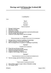 Marriage and Civil Partnership (Scotland) Bill [AS INTRODUCED]