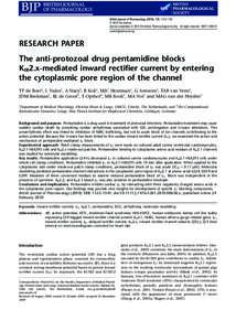 British Journal of Pharmacology (2010), 159, 1532–1541 © 2010 The Authors Journal compilation © 2010 The British Pharmacological Society All rights reservedwww.brjpharmacol.org  RESEARCH PAPER