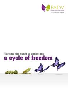 2012 Annual Report  Turning the cycle of abuse into a cycle of freedom