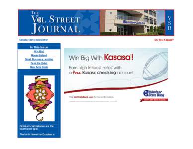 October 2014 Newsletter  In This Issue Win Big! Money$Island Small Business Lending