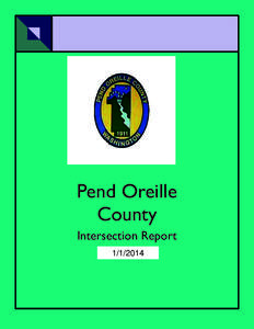 Pend Oreille County Intersection Report[removed]08