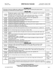 Election Day / Electoral College / Government / Early voting / United States presidential election / Voting / Oklahoma State Election Board / Elections in Oklahoma / Elections / Politics / Primary election