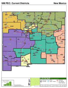 NM PEC: Current Districts  25   