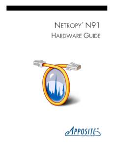 Netropy N91 Hardware Guide