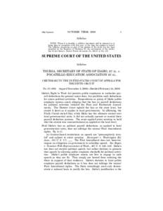 Payroll / Human rights / Davenport v. Washington Education Association / Idaho / Freedom of speech in the United States / Law / United States / First Amendment to the United States Constitution / Employment compensation / Expense