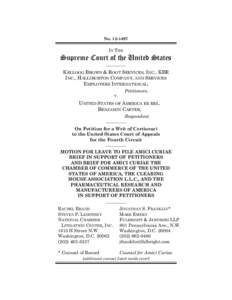 False Claims Act / Qui tam / Allison Engine Co. v. United States ex rel. Sanders / Supreme Court of the United States / Hill v. McDonough / Michael Gottesman / Law / Amicus curiae / Roman law