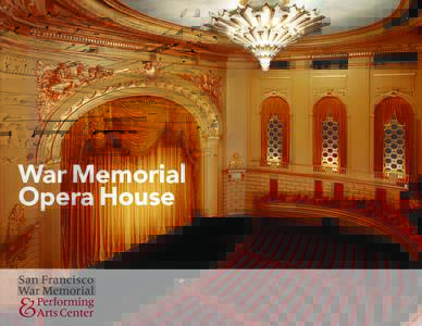 War Memorial Opera House CONTENT 3	Introduction