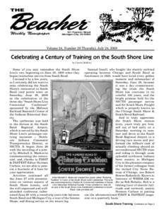 Michigan City /  Indiana / South Shore Line / Hudson Lake / South Bend / Chicago SouthShore and South Bend Railroad / Carroll Avenue / South Shore / Interurban / 11th Street / Geography of Indiana / Indiana / Transportation in the United States