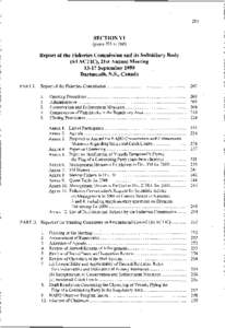 Meeting Proceedings of the General Council and Fisheries Commission for 1999