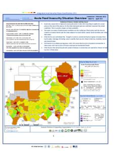 Earth / Food security / Sudan / World food price crisis / Integrated Food Security Phase Classification / Kurdufan / Agriculture / War in Darfur / Sahel famine / Food politics / Africa / Food and drink