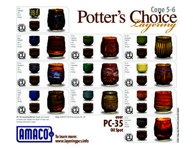 Potter’s Choice Layering Cone 5-6 PC-12 Blue