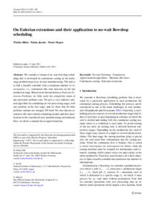 NP-complete problems / Operations research / Eulerian path / Route inspection problem / Degree / Travelling salesman problem / Directed graph / Job shop scheduling / Graph / Theoretical computer science / Graph theory / Mathematics