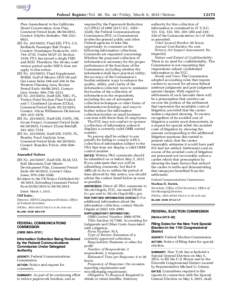 Federal Register / Vol. 80, NoFriday, March 6, Notices Plan Amendment to the California Desert Conservation Area Plan, Comment Period Ends: , Contact: Edythe Seehafer, 760–252– 6021.