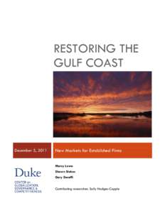 Aquatic ecology / Wetland / Mississippi River Delta / Louisiana Coastal Protection and Restoration Authority / Deepwater Horizon oil spill / Hurricane Katrina / United States Army Corps of Engineers / Louisiana / Coastal Wetlands Planning /  Protection and Restoration Act / Southern United States / Water / Environment