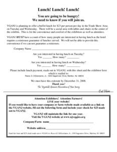 Microsoft Word - VGANJ Web link & lunch forms for 2009 convention.doc
